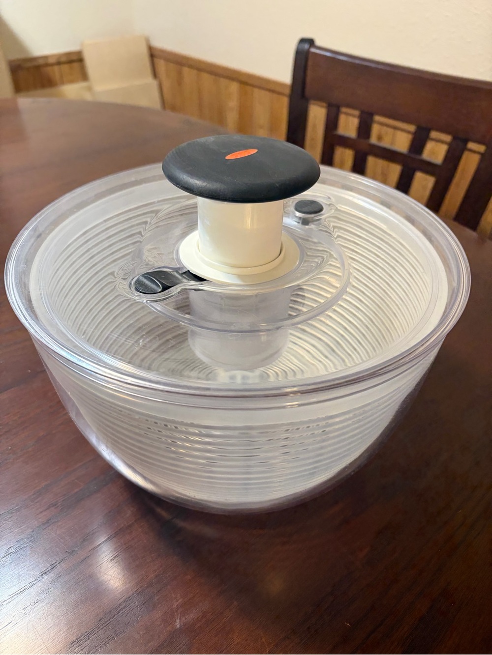 OXO Good Grips Large Salad Spinner Clear Bowl
